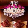 Lustre bougie en cristal traditionnel classique en laiton LT-12813